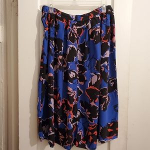 Multi Colored Skirt with flowers